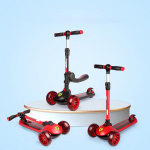 Xe scooter cho bé 3 bánh đa năng kiểu dáng Ferrari 064