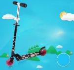 Xe scooter có bé có đèn led 005