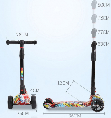 6 cách mà bé cần nắm rõ khi sử dụng xe trượt scooter trẻ em